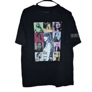 Taylor Swift The Eras Tour T-Shirt Graphic Print Concert Tee Size M